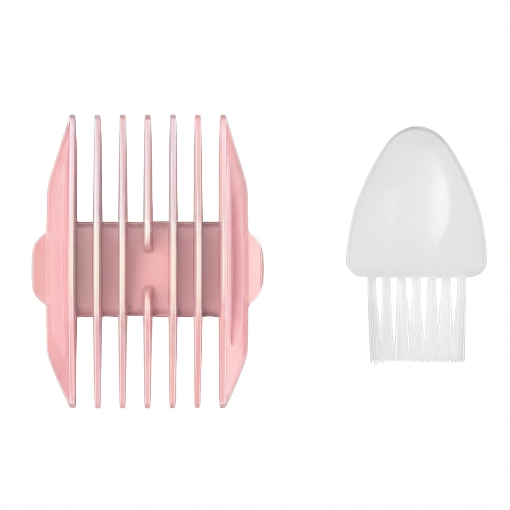 Pettine Regolabile + Spazzolina per la Pulizia