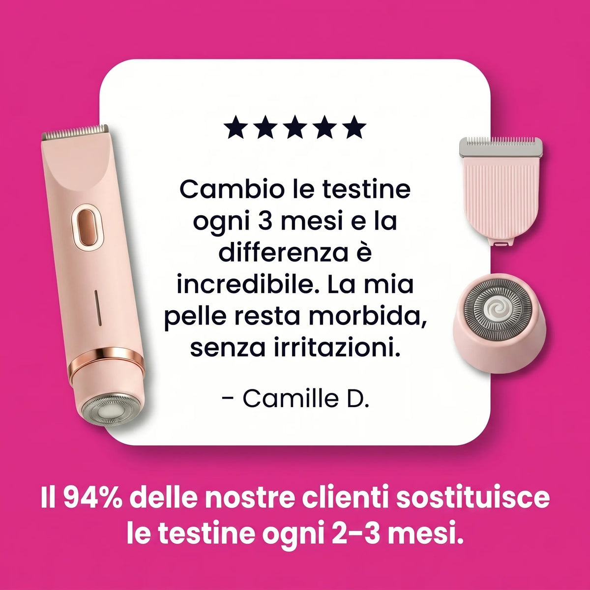 Testine di Ricambio Originali